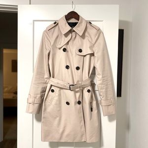 Coach Trench Coat in Quartz